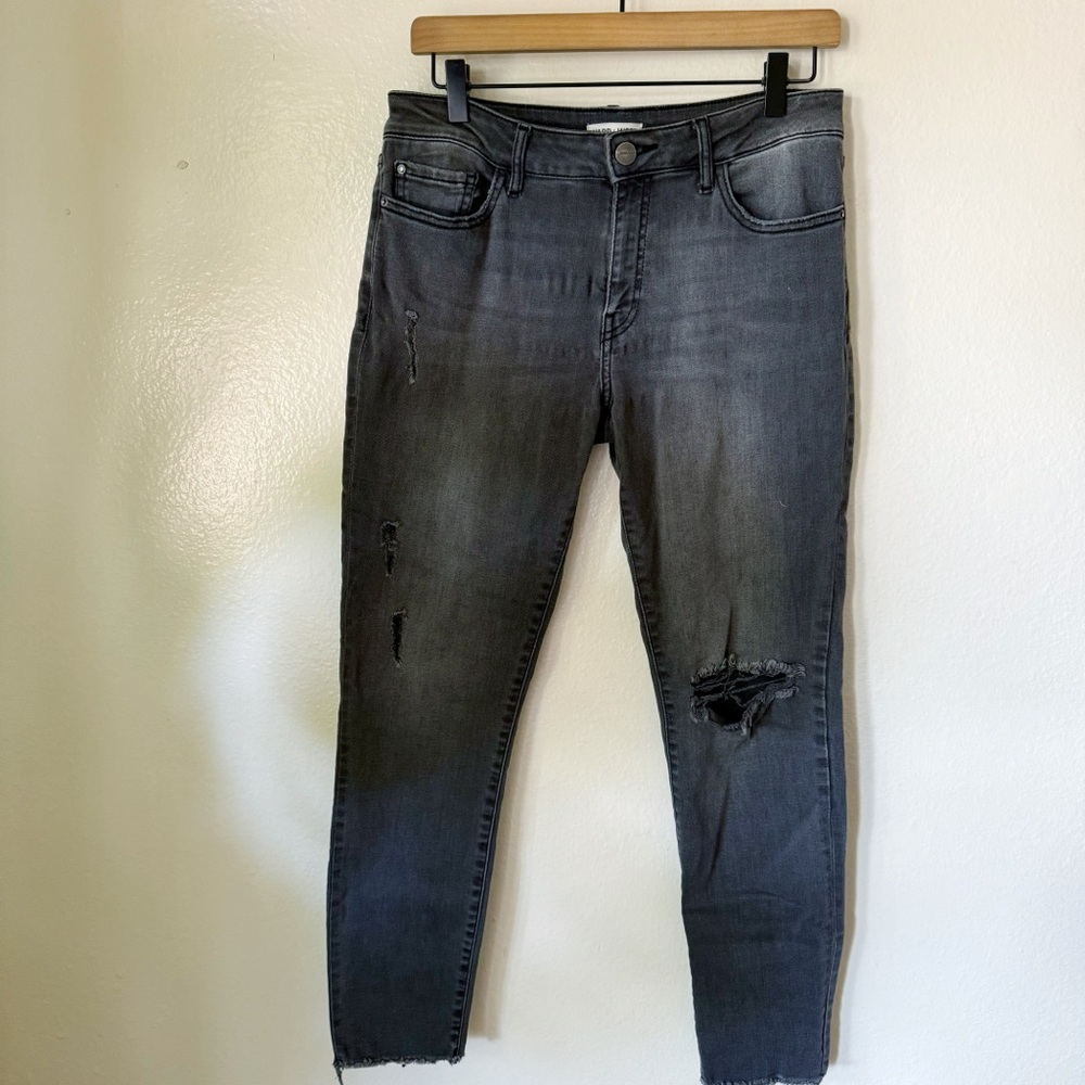 Warp + Weft | JFK Distressed Skinny Jeans